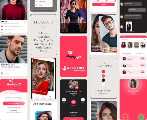 Hookup4u – A Complete Flutter Based Dating App with Admin | Tinder Clone - 6